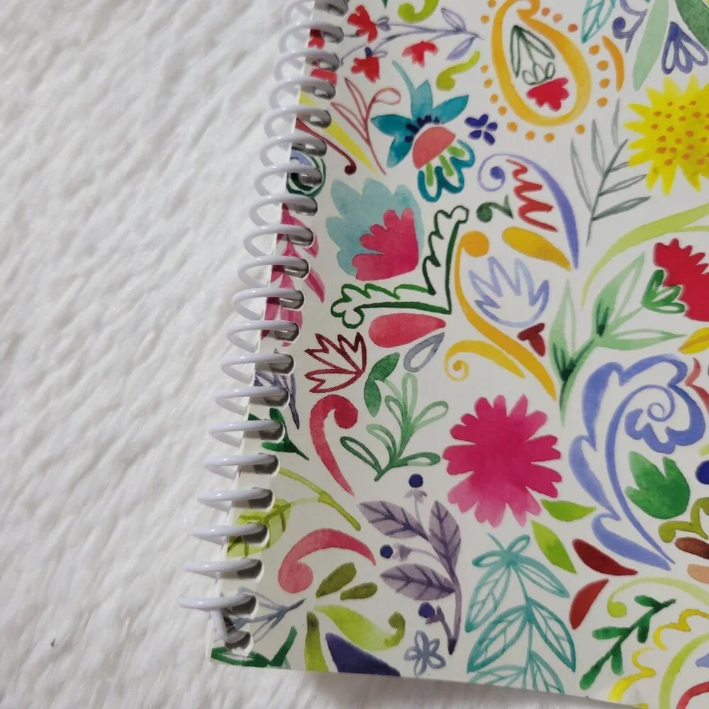 Floral Themed Lesson Plan Book